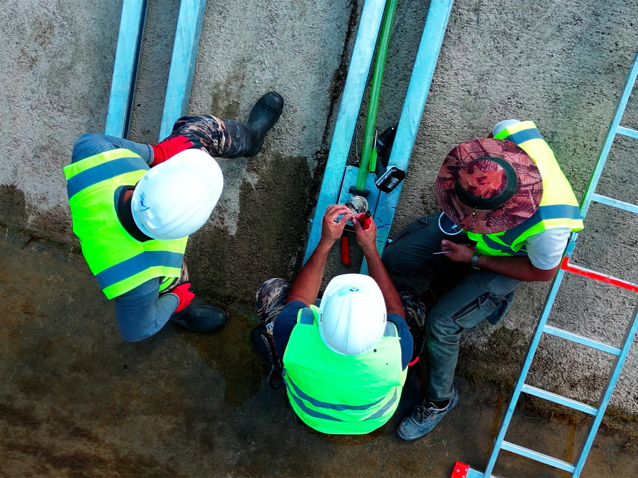 A First in Turkey! Sanibey Dam Channel Type Flow Meter | Installation 4