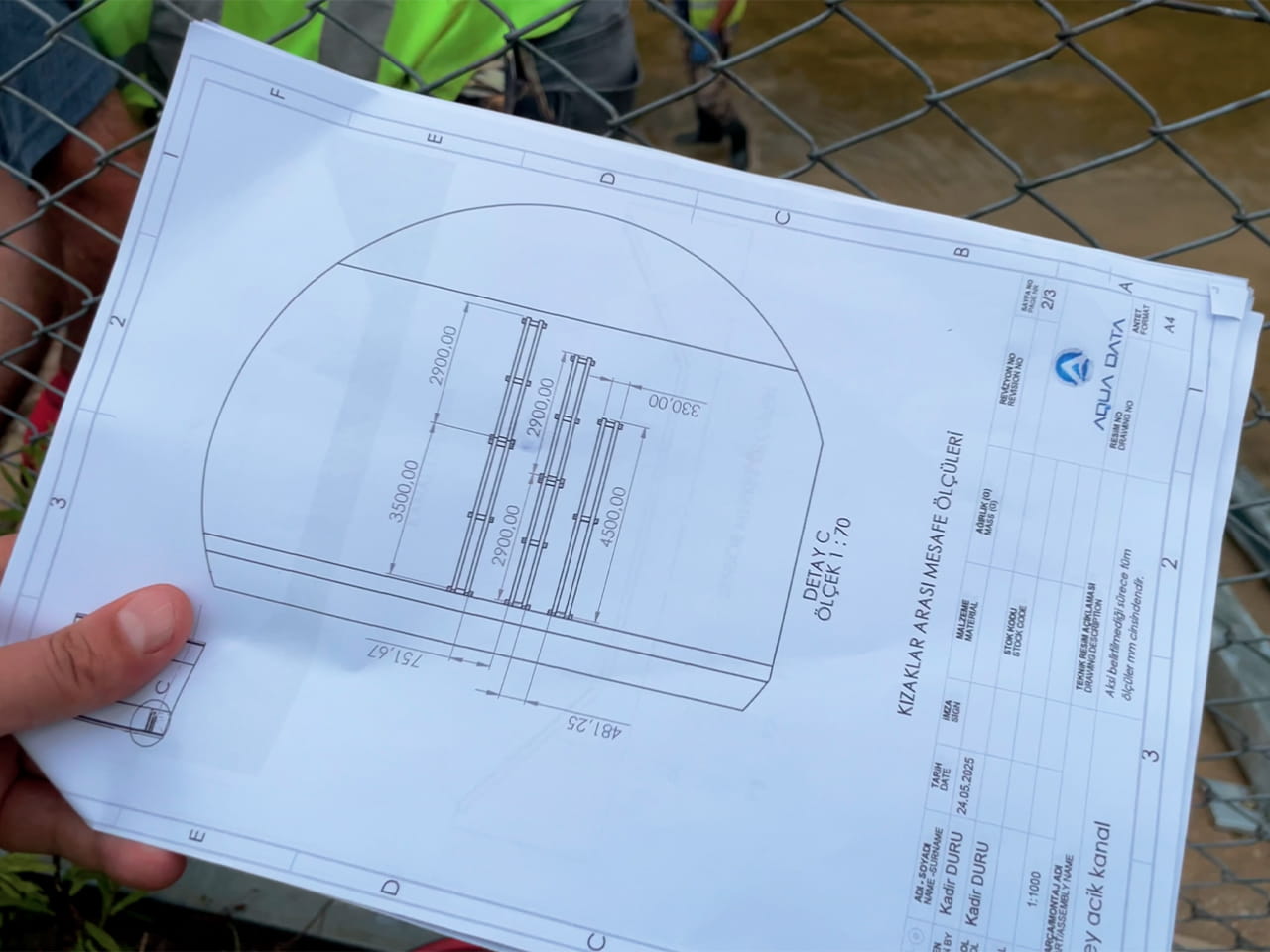 A First in Turkey! Sanibey Dam Channel Type Flow Meter | Installation 5