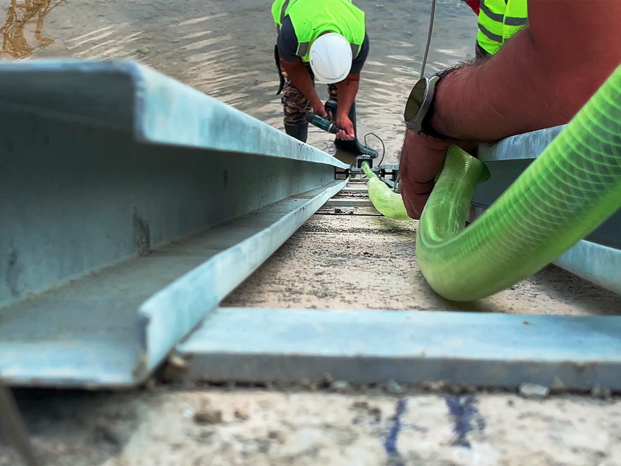 A First in Turkey! Sanibey Dam Channel Type Flow Meter | Installation 3