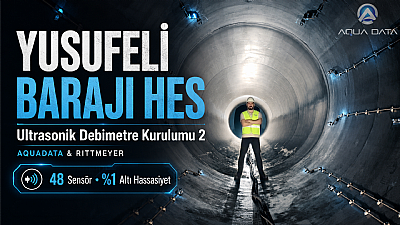 Yusufeli Dam Hydroelectric Power Plant Ultrasonic Flow Meter Installation 2